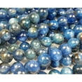 thumbnail image 3 of 8mm Kyanite Round Beads Genuine Gemstone Natural Jewelry Making, 3 of 6