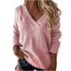 thumbnail image 1 of Suéteres Para Mujer Suéteres de Otoño Moda Otoño E Invierno Casual Cuello Redondo Manga Larga Color Sólido Suéter Tops Blusa Odeerbi  ODB146859, 1 of 7