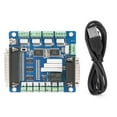 thumbnail image 2 of Interface 5 Axis CNC Stepper Motor Driver Controller Breakout Board for Air Pump Water Pump, 2 of 8