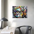 thumbnail image 3 of COMIO  Banksy Canvas Wall-Art for Bedroom - Street Graffiti Wall Art Abstract Painting Pop Art Wall Decor Modern Home Office Decor, 3 of 4