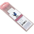 thumbnail image 3 of Blue Demon Welding Tungsten Electrodes, Rare Earth Blend, PINK, EWG, 1/16 in x 7 in x 10 pc pack, 3 of 6