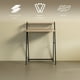 thumbnail image 3 of Ilios Innova | Escritorio Plegable Compacto Minimalista con Repisa, No Requiere Armado, Elegante y Resistente en MDF con Melamina y Estructura Metálica., 3 of 9