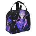 thumbnail image 2 of Jujutsu Anime Kaise Insulated Lunch Bag Adults Lunch Box Tote Bag Keeps Food Hot/Cold For Hours, 2 of 8