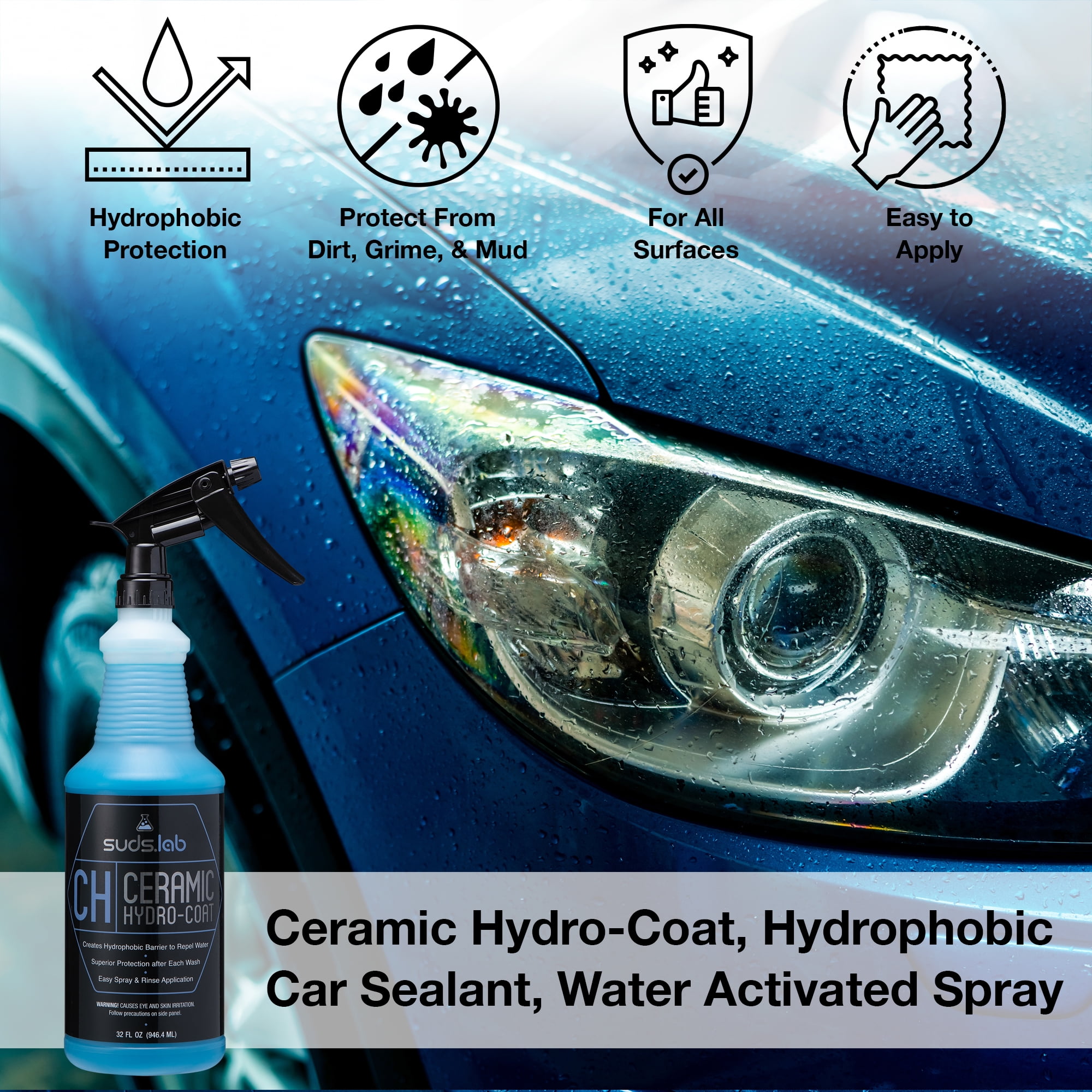 Suds Lab CH Ceramic Hydro-Coat Car Sealant 32 oz