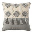 thumbnail image 1 of Sumhomie Housses de Coussin à Franges Carrées 18"x18 Pouces, 1 of 1