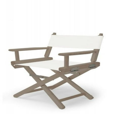 Telescope Casual Child S Director Chair Rustic Grey With White Telescope Casual Child S Director Chair Rustic Grey With White Canvas Fabric