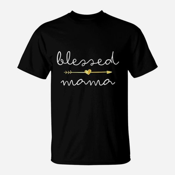 Blessed Mama Mom Gift From Daughter TShirt