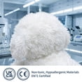 thumbnail image 3 of MAOWO Planet Realistic Maltese Dog Plush Toy Lifelike White Puppy Stuffed Animal Lying Position 19cm Miniature Soft Toy for Kids Adults Gift Collection, 3 of 4