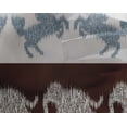 thumbnail image 4 of oneOone Georgette Viscose Fabric Stripe|Elephant & Horse Ikat Print Fabric BTY 42 Inch Wide, 4 of 4