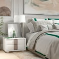 thumbnail image 6 of Evelyn&Zoe Nova 28" Modern Metal Table Lamp with White Drum Fabric Shade, 6 of 6