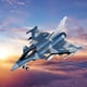 thumbnail image 1 of Fighter Jet Toy Aircraft Toy Collection Hugo Aleación Modelo Avión Azul, 1 of 10
