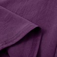 thumbnail image 6 of Baggy Pants Women, Audhol Satin Wide Leg Pants for Women Straight Leg Loose Fit High Waist Casual Versatile Pants Beach Pants for Women Purple M, 6 of 8