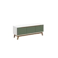 thumbnail image 2 of Rack TV 55" 136 cm Blanco/Verde 3 Puertas Kappesberg, 2 of 10