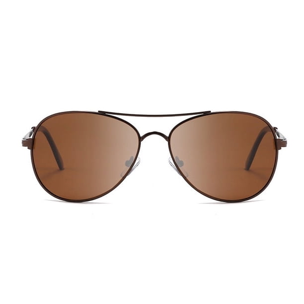 Gafas de sol de aviador clásicas $ Gafas de sol de aviador polarizadas clásicas Lentes de espejo UV Tonos retro de metal $ Gafas de sol polarizadas de aviador clásicas para hombres y mujeres Estilo