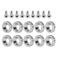 thumbnail image 2 of Modificación Del Automóvil M6 Junta Perno Matrícula Marco Decoración Tornillo (Plata) Speravity VI003228-00, 2 of 7