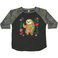 thumbnail image 3 of Inktastic Sloth Cute for Girls Girls Toddler T-Shirt, 3 of 5