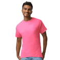 thumbnail image 3 of Gildan Ultra Cotton T-Shirt for Adult Men’s Short Sleeve Safety Pink Color Tee, Size 5XL, 3 of 5