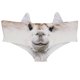 thumbnail image 2 of Calzoncillos sexy de cintura baja transpirables sin costuras con estampado animal de orejas para mujer Fridja nalpqowj14422, 2 of 6