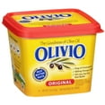 thumbnail image 3 of Olivio Original Buttery Spread with Olive Oil, 15 oz – 70% Less Fat Than Butter, 3 of 5