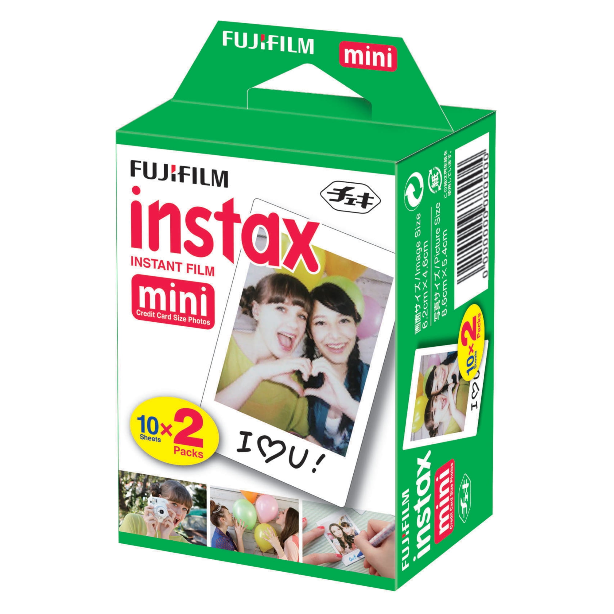 FUJIFILM INSTAX Mini 11 Instant Film Camera with Twin Pack of