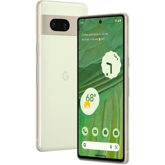 Restored Google Pixel 7 128GB Lemon Grass-Verizon (Refurbished)