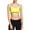 Yellow, variant on balanced tech women's ultimate performance seamless sports bra - pink glo - large