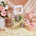 thumbnail image 4 of Valentine's Day 15Pcs PVC Plastic Gift Bags with Handle Rectangle Clear 29cm Bag: 24.5x18x0.1~0.7cm Unfold: 20x17.5x9cm, 4 of 6