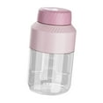 thumbnail image 4 of Licuadora portátil, Mini vaso de batidora, batidos, botella deportiva, máquina de batidos de 100ml, exprimidor de cítricos, taza para viajes, Fitness Tapa única rosa, 4 of 10