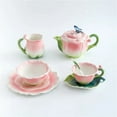 thumbnail image 2 of European  Flower Mug Couples Afternoon Tea Ceramic Coffee Cup Set Office Kungfu Tea Set Home Drinking Set Friend Gift, 2 of 21