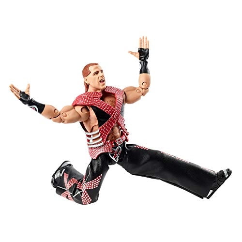 Figura de acción MATTEL WWE Ultimate Edition 6-inch Shawn Michaels con equipo de entrada