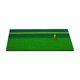 thumbnail image 2 of Tapete de golf con tee para entrenamiento de golf, tapete de césped portátil con base antideslizante para práctica Línea amarilla, 2 of 9
