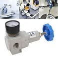 thumbnail image 4 of Relief Valve, Aluminium Alloy  Sealing Air Pressure Regulator Easy Adjusting  For Regulation QTYH-15 0.15-4.0MPa, 4 of 8
