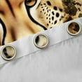 thumbnail image 4 of Manfei Kids Leopard Wildlife Blackout Curtains Set of 2 (52x84 Each), Jungle Animal Window Curtains, Fashion Cheetah Print Curtains and Drapes, Curtains and Drapes Bedroom Decor, 4 of 6