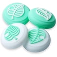 thumbnail image 3 of Joystick Rocker Case Thumb Sticks Grip Cover Analog Caps for Animal Crossing for Switch/Lite Joy-Con Controller Replacement Leaf Modified Parts 4PCS, 3 of 5