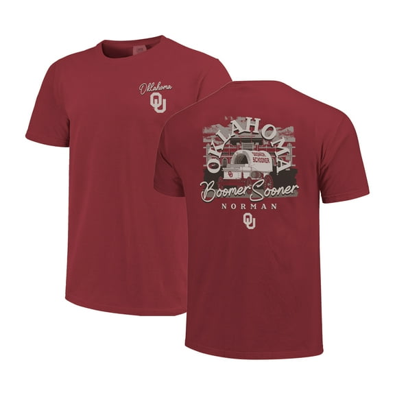Men's Crimson Oklahoma Sooners Hyper Local T-Shirt