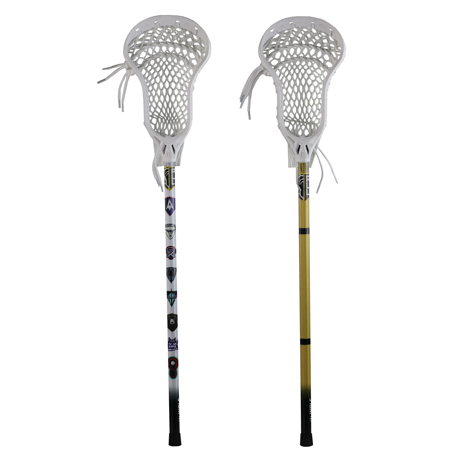 Brine 30" 2 Lacrosse Sticks & Ball Combo Set for sale online