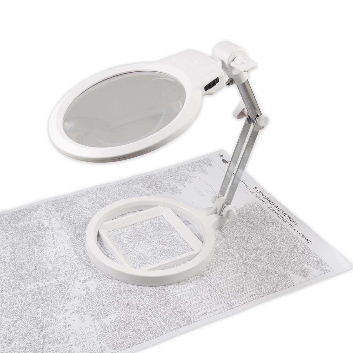Tabletop LED Magnifier