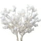 thumbnail image 3 of Accesorios de adorno para árbol de Navidad DIY de fruta de Navidad de fruta de granada de espuma blanca-1 Uds, 3 of 11