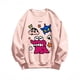 thumbnail image 3 of Suéter de cuello redondo Kawaii Crayon Shin-chan, moda de Anime japonés, abrigo suelto de algodón estampado de felpa, Top Unisex para parejas, otoño Y2K, 3 of 4