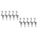 thumbnail image 4 of 10 Uds perchas de cuerda de alambre ganchos de exhibición ajustables de aleación de Zinc ganchos colgantes de riel de imagen para vallas publicitarias, 4 of 9