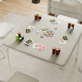 thumbnail image 3 of OUTWIND 4 Player Folding Card Table, Card Tables with Folding Legs, Square Folding Table for Dining&Living&Game Room, Office, Camping, Only Table, Beige, 3 of 8