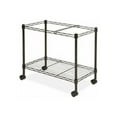 thumbnail image 5 of Lorell Mobile File Cart - 4 Caster - Steel - 12.9" X 25.8" X 20.5" - Black (LLR45651), 5 of 8