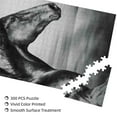thumbnail image 3 of Kll Running Horse Black And White - 300 Piece Jigsaw Puzzle For Adult And Teenagers Family Educational Game Toys 300pcs, 3 of 9
