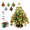 010# B, variant on DIY Beaded Christmas Tree Kit, 3D Crystal Bead Holiday Wire Craft Set for Adults, Tabletop Seasonal Ornament, Compact DIY Christmas Decor Project