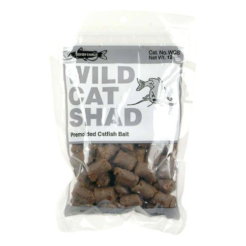 Catfish Charlie Wildcat PreMolded Catfish Bait, Shad