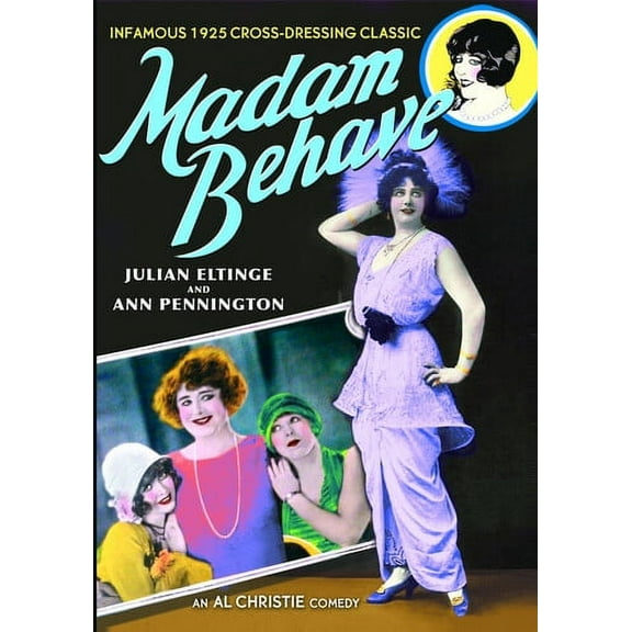 Madame Behave (Silent) (DVD), Alpha Video, Animation