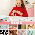 thumbnail image 2 of Wekvgz Pearl Beads 1960 Pcs Round Pearl Beads for Jewelry Making Enduring Smooth Pearls Beads 28 Colors 6 mm Pearl Beads for Bracelets Jewelry Making DIY Crafts, 2 of 10