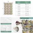 thumbnail image 6 of Vintage Flowers Tie Up Curtains for Windows, Adjustable Balloon Window Shades, Spring Yellow Floral Country Leaves Blue Birds Kitchen Window Treatments Farmhouse Short Curtains 42"x45", 6 of 8