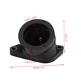 thumbnail image 3 of 4Pcs Carburetor Intake Manifold Boot forFZS1000 FZ-1 FAZER - Durable Plastic, Easy to Install, 3 of 8