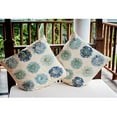 thumbnail image 3 of E by Design Gypsy Floral Indoor/Outdoor Throw Pillow, 3 of 3